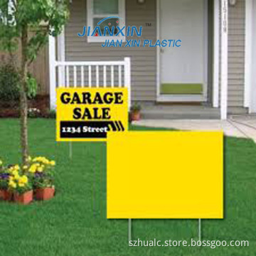 Coroplast Lawn Sign